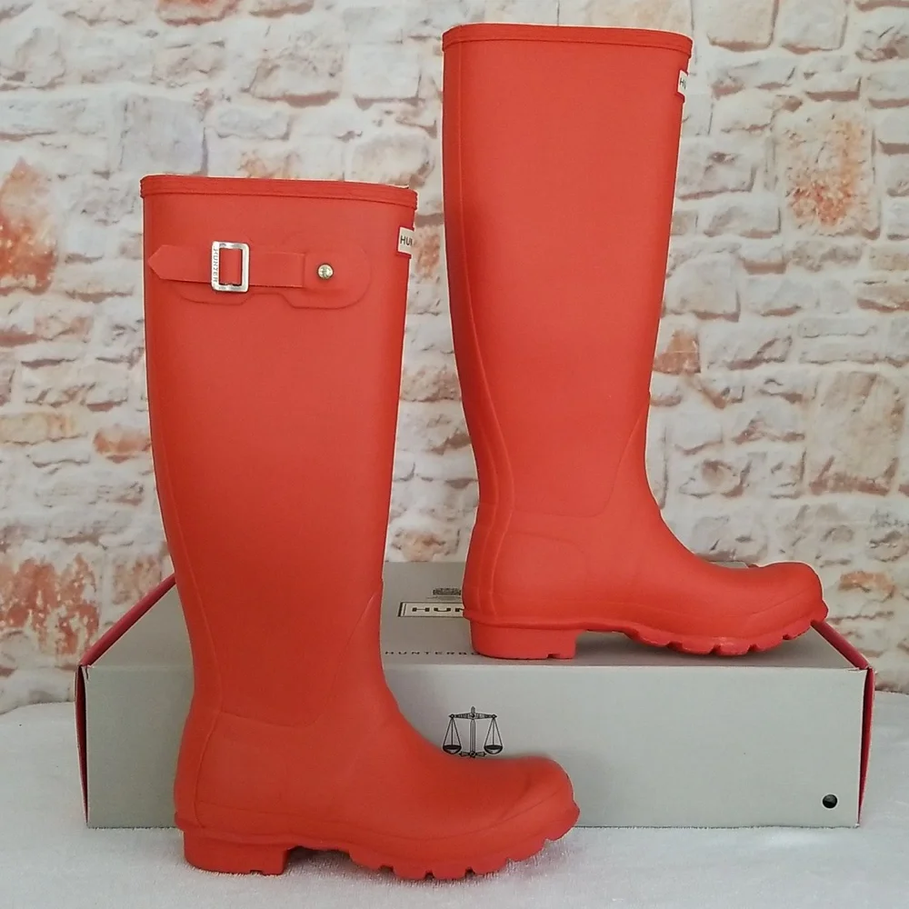 New Hunter Original Tall Matte Rain Boots - Picture 5 of 13